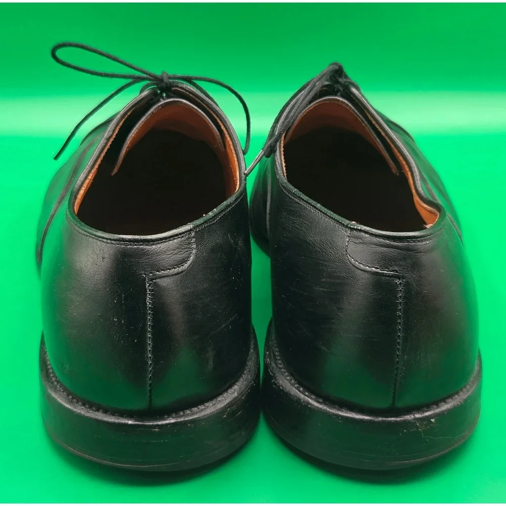 Allen Edmonds Park Avenue Black Leather Cap Toe Oxford Dress Shoes Mens 14 EEE